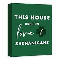 Love and Shenanigans 11" x 14" Canvas Wall Art