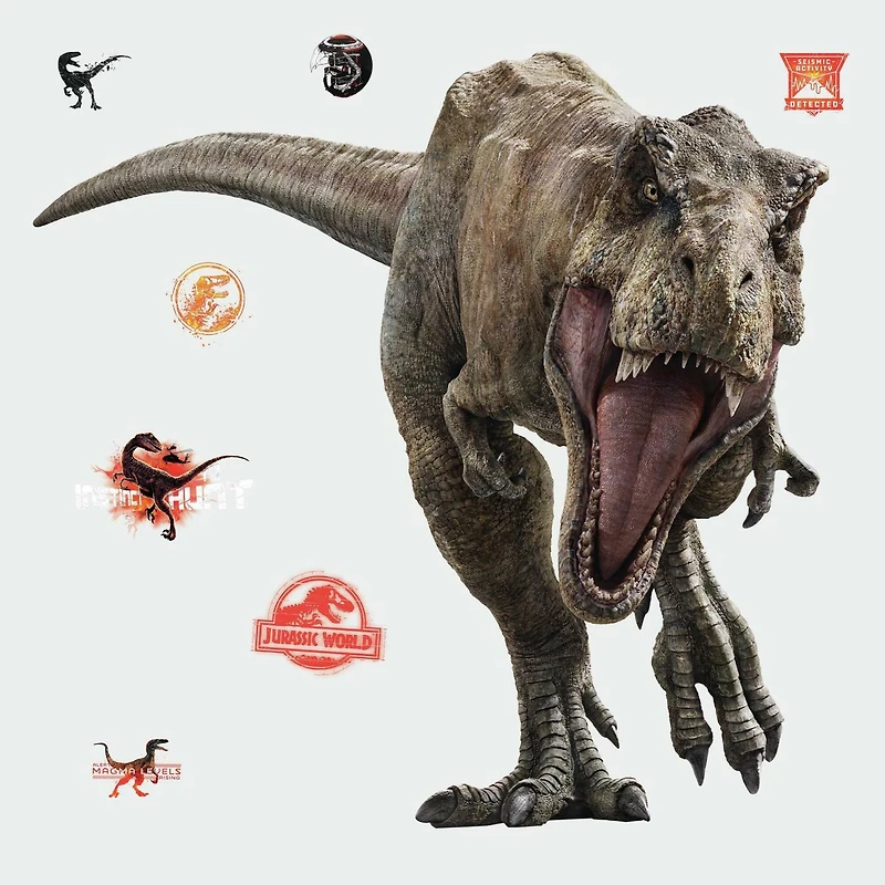 RoomMates Jurassic World 2 T-Rex Giant Wall Decal