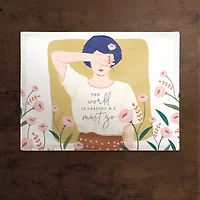 Flower Girl 18" x 14" Cotton Twill Placemat