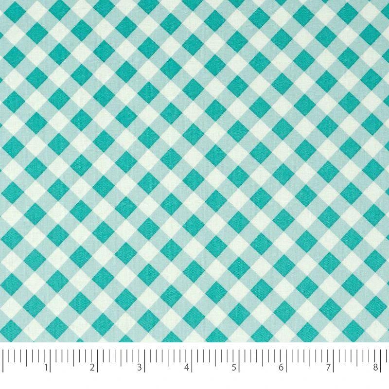 SINGER Christmas Floral Aqua 5 Piece Fat Quarter Bundle