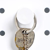 White Plastic Pegboard Hangers by Simply Tidy®, 5ct.