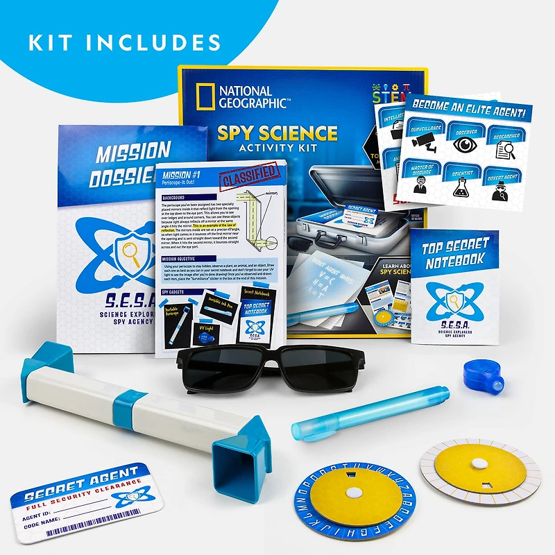 National Geographic™ Spy Science Activity Kit