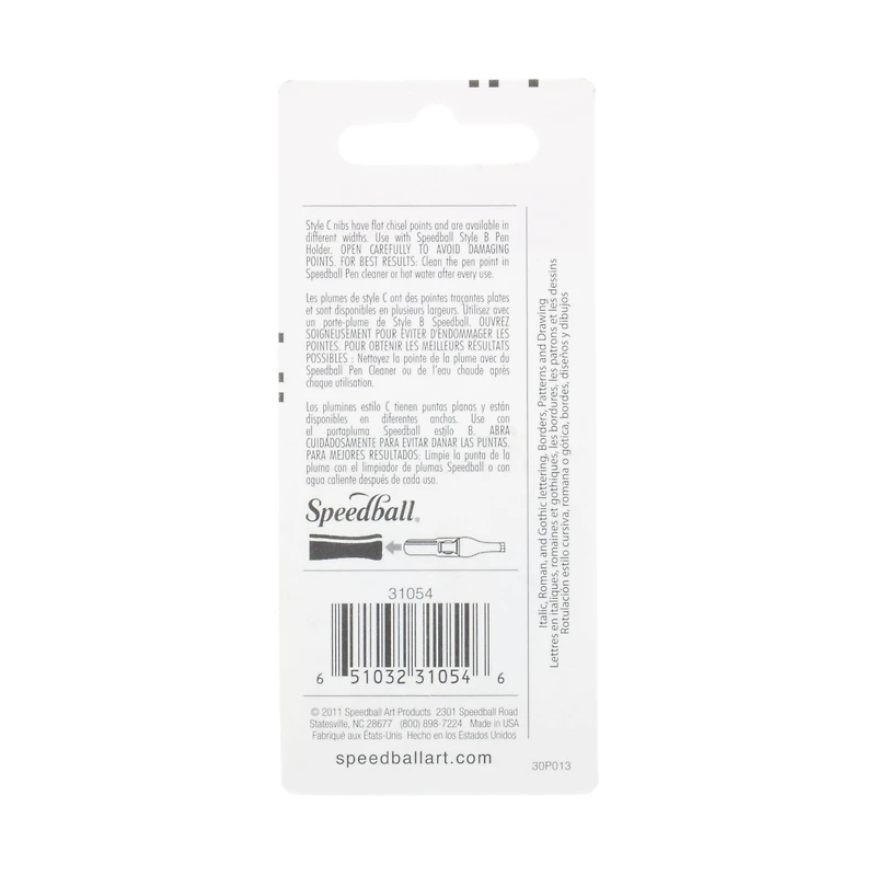 Speedball® Left-Handed Lettering Nibs, LC3/LC4