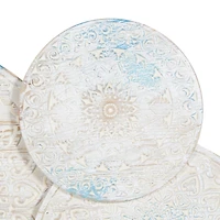 47" White Wood Farmhouse Wall Décor