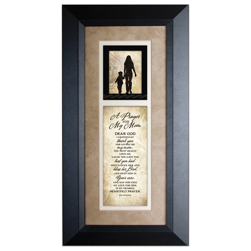 Prayer For My Mom Wood Framed Art