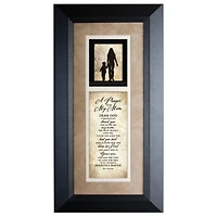 Prayer For My Mom Wood Framed Art