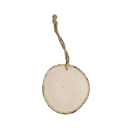 4" Rustic Round DIY Basswood Ornaments, 5ct. by Ashland®