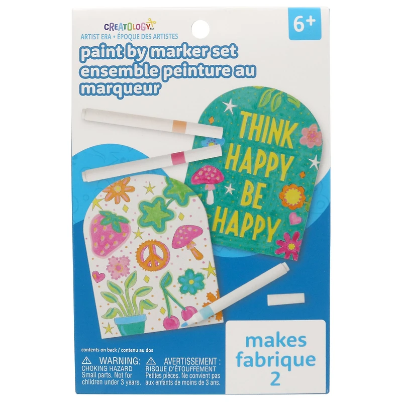 Think Happy Paint by Marker Set by Creatology™