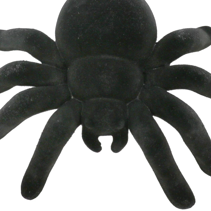 6.5" Flocked Spider Tabletop Accent by Ashland