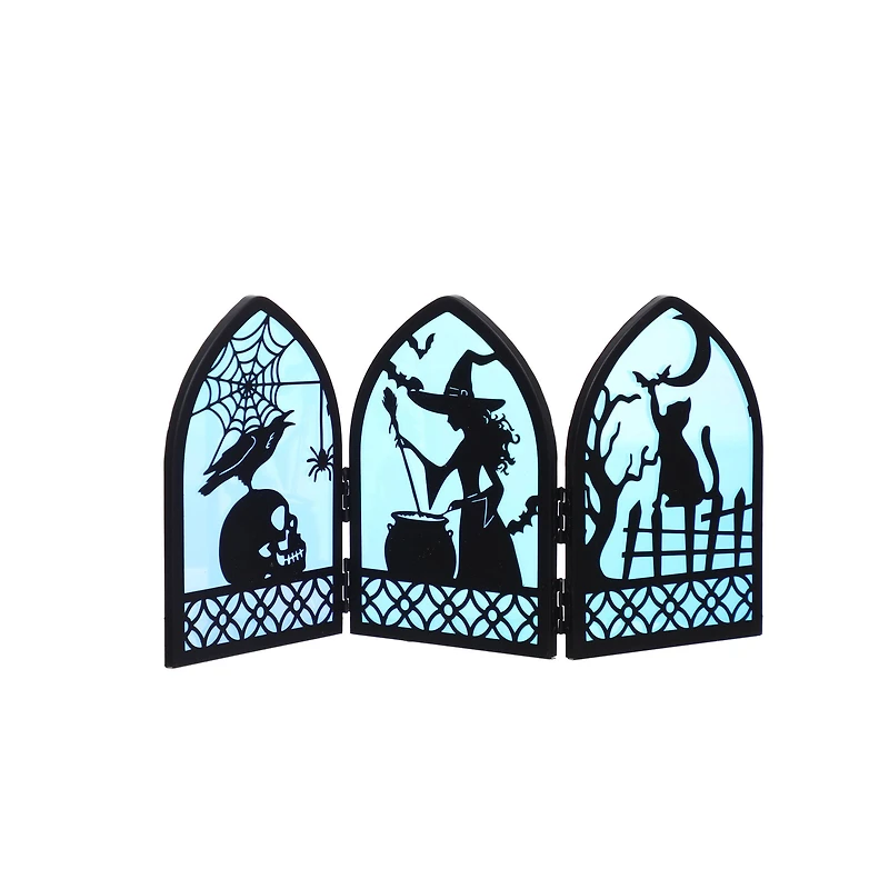 12.25" Skull, Witch & Cat Tabletop Décor by Ashland®