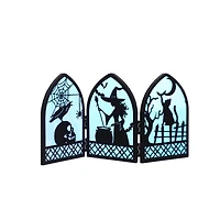 12.25" Skull, Witch & Cat Tabletop Décor by Ashland®