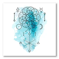 Designart - Symbol of Alchemy and Sacred Geometry I