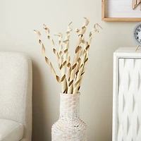 Cream Palm Leaf Tall Rolled Natural Foliage Bundle