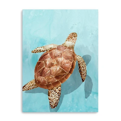 Lumaprints Ocean Deep Turtle I Canvas Giclée