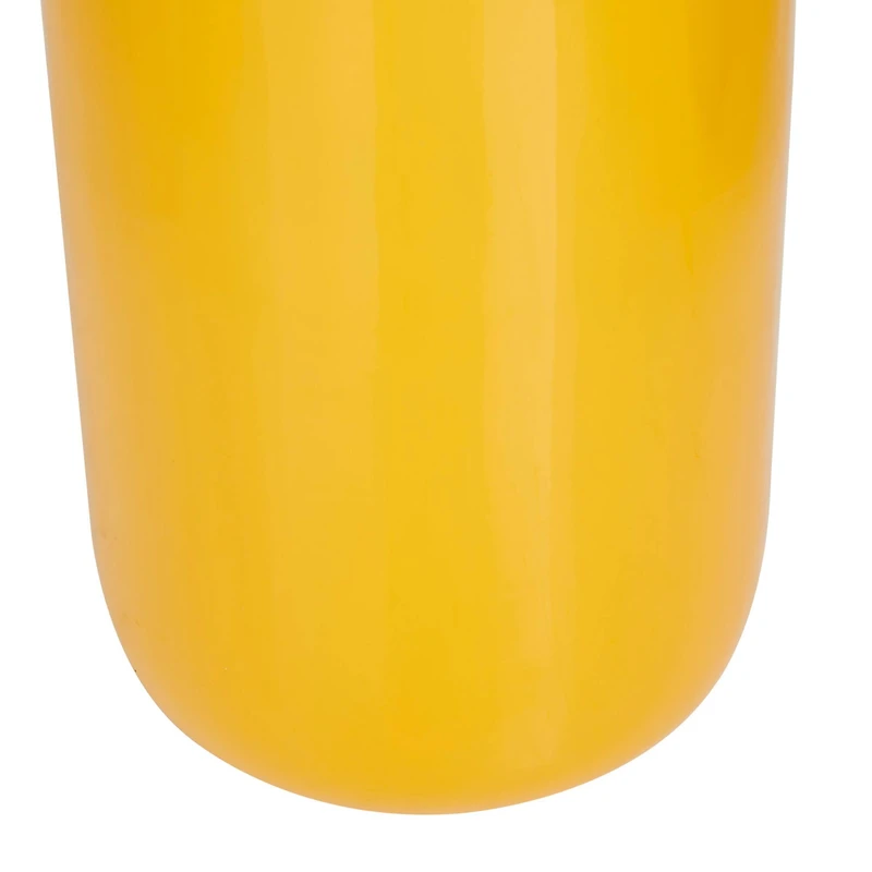 The Novogratz Yellow Metal Vase Set of 2 11", 13"