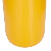 The Novogratz Yellow Metal Vase Set of 2 11", 13"