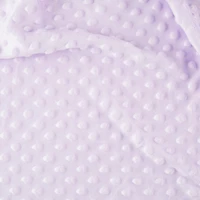 Feldman Lilac Dot Soft Chenille Fabric