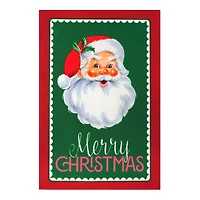 Santa Merry Christmas Garden Flag by Ashland®