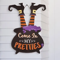 32" Glitzhome® Halloween Witch Yard Stake