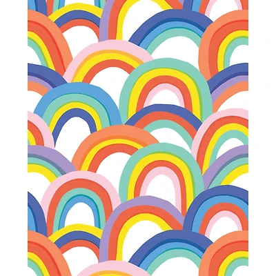 JAM Paper Field of Rainbows Design Tissue Paper, 12ct.