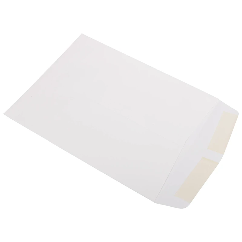 JAM Paper 9" x 12" Neenah Classic Linen Solar White Booklet Envelopes, 25ct.