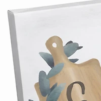 Botanical Cutting Boards 12" x 18" Canvas Wall Art