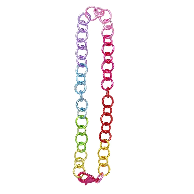 Rainbow Long & Short Charm Bracelet by Bead Landing™