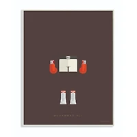 Stupell Industries Muhammad Ali Fashion Design Wall Plaque