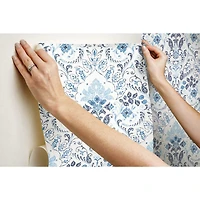 RoomMates Persian Damask Peel & Stick Wallpaper