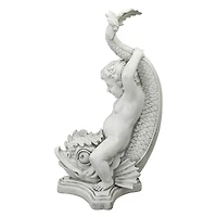 Design Toscano® 2.5ft. Boy on Dolphin Classical Garden Statue
