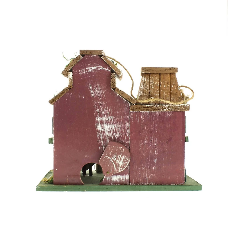 10.25" Rustic Farmstead Birdhouse