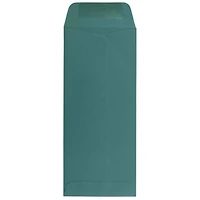 JAM Paper 4" x 9.5" Teal Policy Business Premium Envelopes
