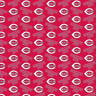 MLB Cincinnati Reds Cotton Fabric