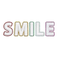 Glitter Smile Iron On Patch Set by Make Market®