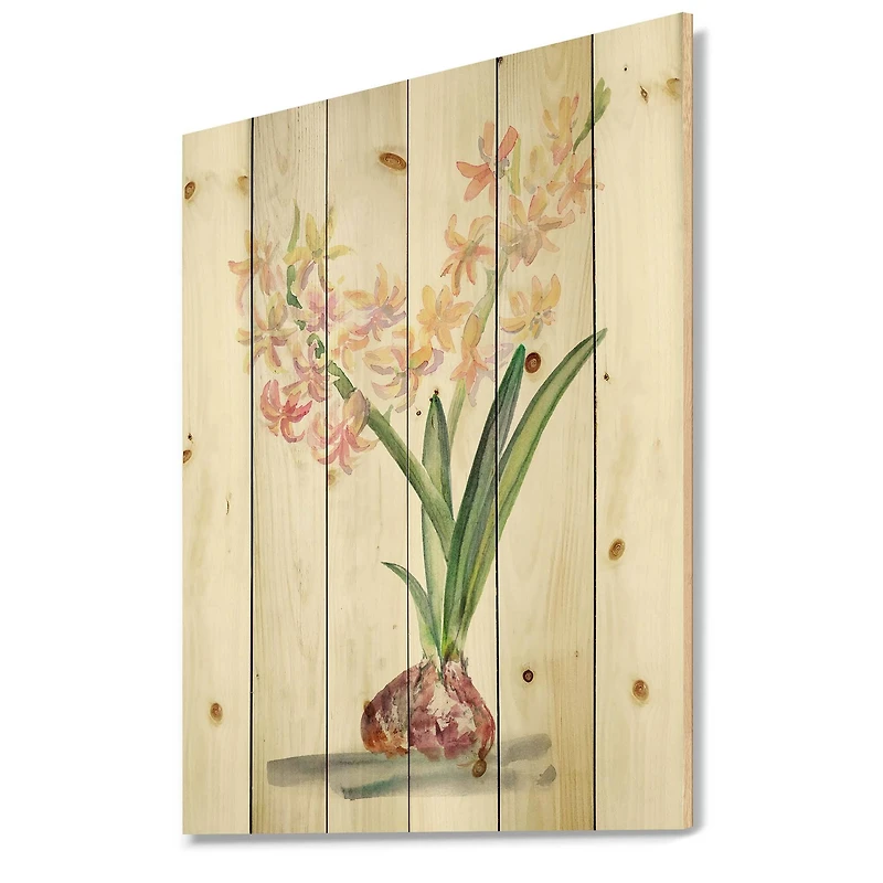 Designart - Blossoming Hyacinth In Spring