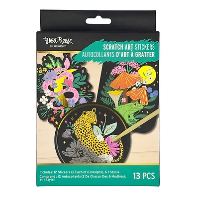 Brea Reese™ Mythical Animals Scratch Art Stickers