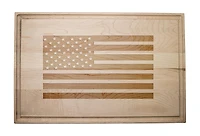 17" American Flag Maple Cutting Board