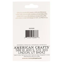 We R Memory Keepers® Foil Quill™ USB Artwork Drive, Icons & Words