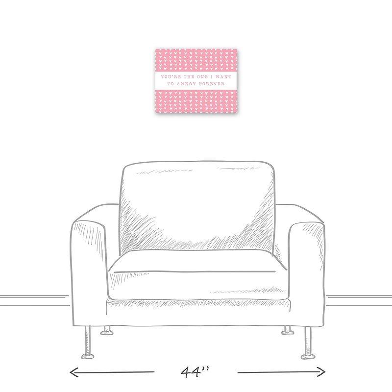 One Annoy Forever Canvas Wall Art