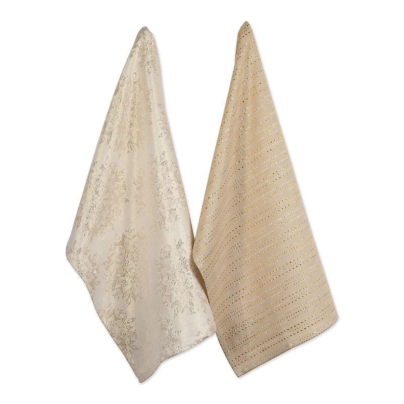 DII® Winter Sparkle Dishtowel Set