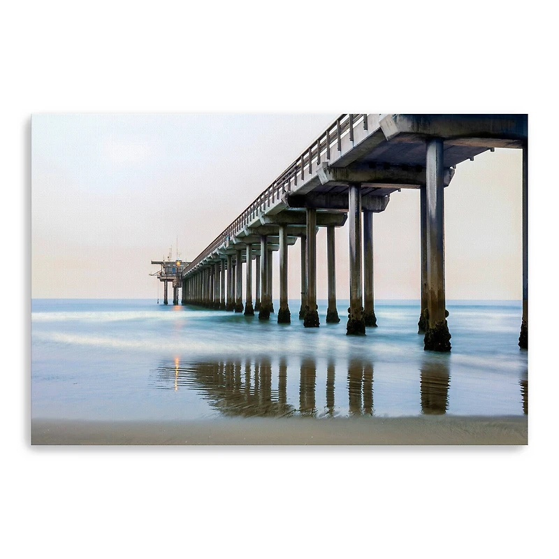 Scripps Sunset Canvas Giclee