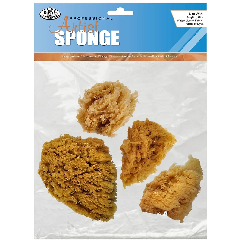 Royal Brush Yellow Sponge Set