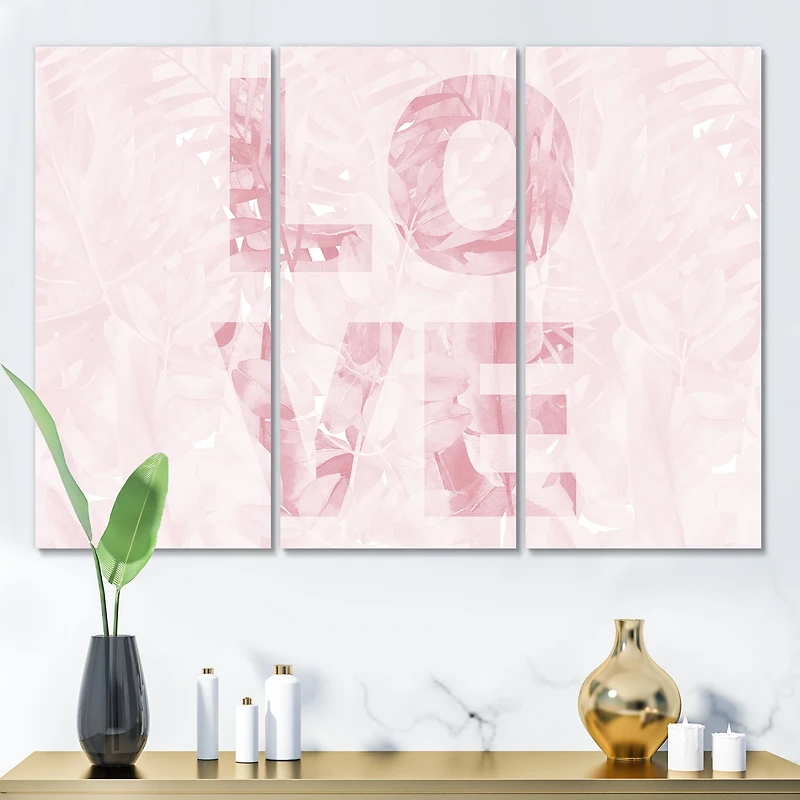 Designart - Pink Pastel Love