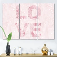 Designart - Pink Pastel Love