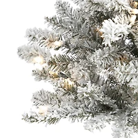 3ft. Pre-Lit West Virginia Spruce Artificial Christmas Tree, Clear LED Lights