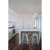 My Style Pindo Wood Cut Palm Peel & Stick Wallpaper