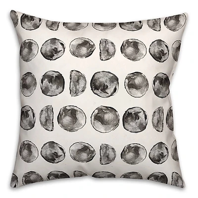 Moon Phases Pattern 18" x 18" Throw Pillow