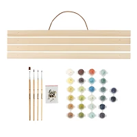 16" x 20" Dark Forest Paint-by-Number Kit with Wood Display Hanger by Artist's Loft®