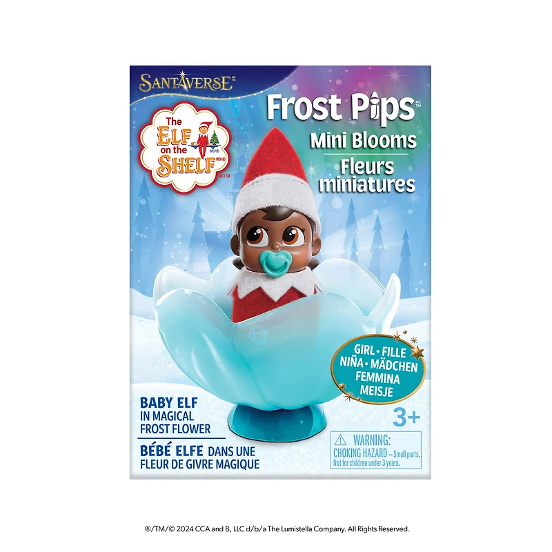 The Elf on the Shelf® Frost Pips™ Mini Blooms Brown Eyed Girl Elf Baby