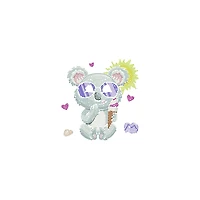 Diamond Dotz® Koala Cream DOTZ® BOX Diamond Painting Kit